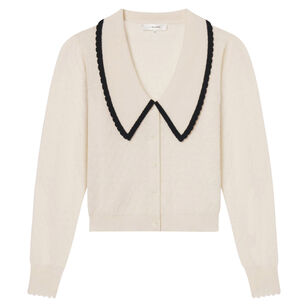 Long Sleeve Cashmere Sailor Sweater Long Sleeve Cashmere Sailor Sweater