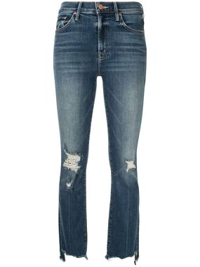 Insider Crop Step Chew Hem Jeans