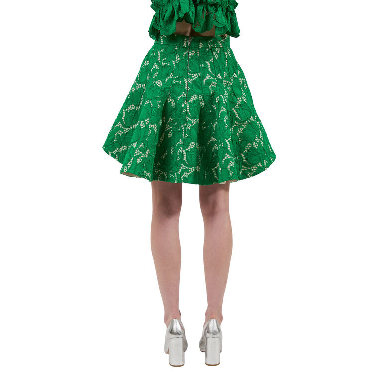 Kalle Lace Godet Mini Skirt&nbsp; image number null