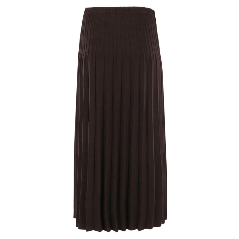 Lena Pleated Midi Skirt image number null
