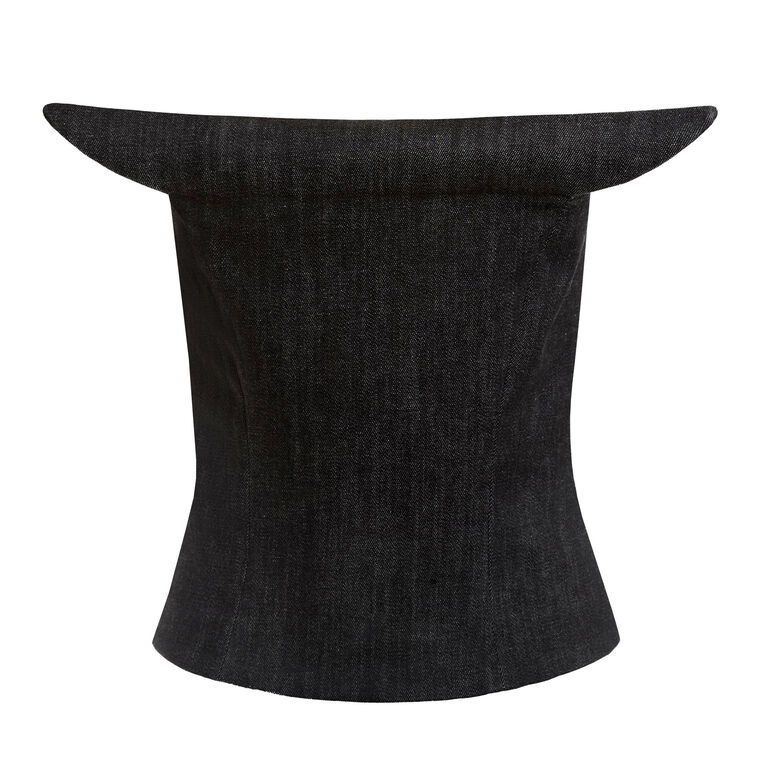 Sylvie Denim Corset image number null