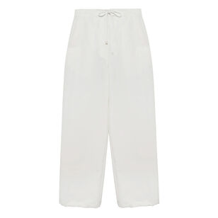 Lennox Cotton Straight-Leg Pant