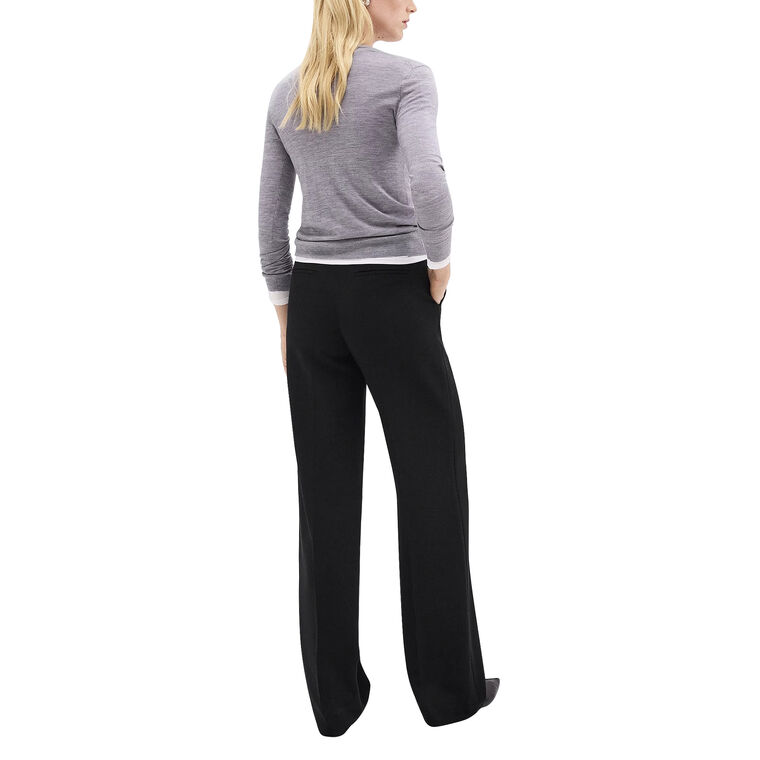 Admiral Crepe Relaxed Straight Pant image number null