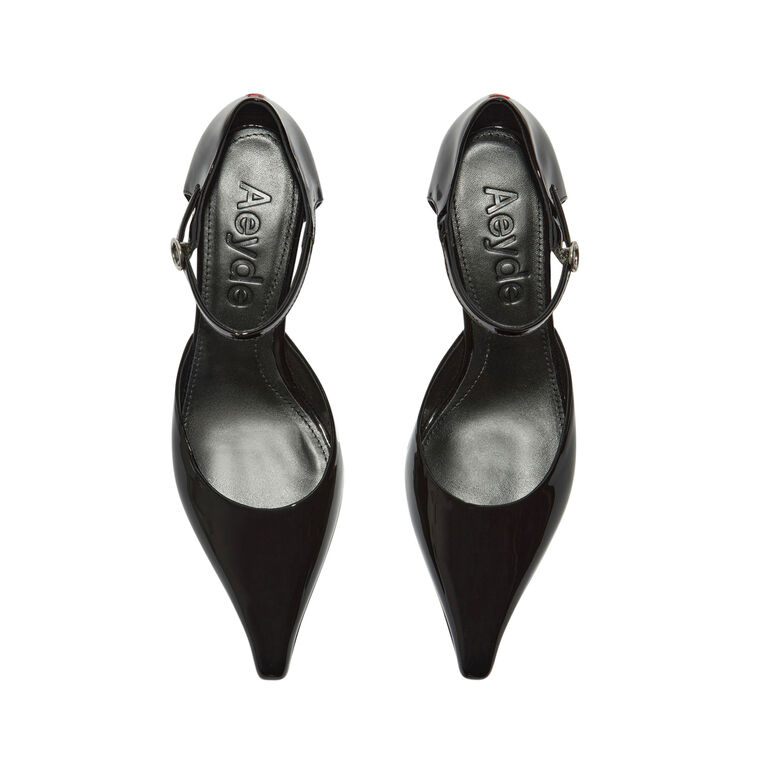 Tillie Patent Calf Leather Ankle-Strap Pump image number null