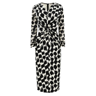 Libra Long Sleeve Midi Dress