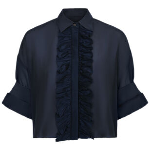 Next Ex Shirt With Ruffle