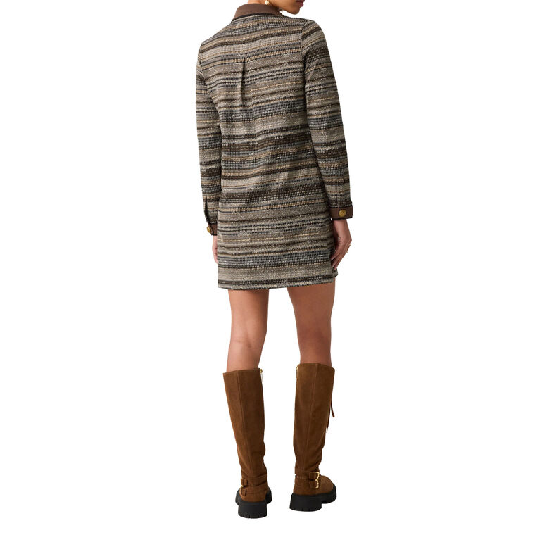 Maria Houndstooth Mini Dress image number null