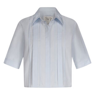Short Lived Shirt with Pleated Placket