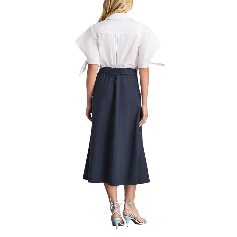 Brinson Belted Midi Skirt image number null