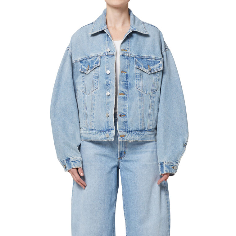 Dalton Balloon Denim Jacket image number null
