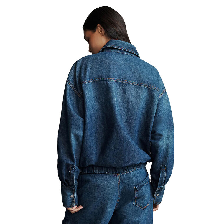 Denim Bubble Jacket image number null