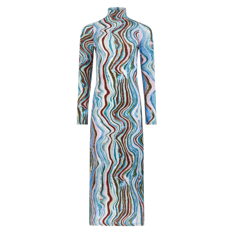 Paxton Turtleneck Midi Dress image number null