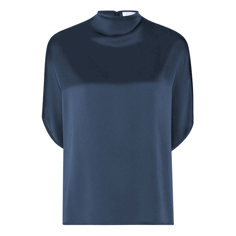 Satin Cape Tee image number null