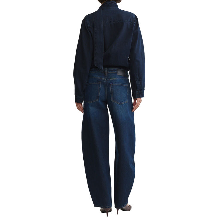 Rori Horseshoe Mid-Rise Jeans image number null