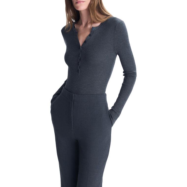 Susanne Long Sleeve Bodysuit image number null