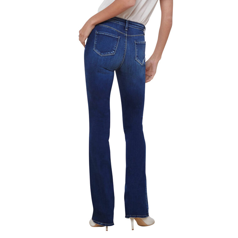 Selma High Rise Sleek Baby Bootcut Jean image number null
