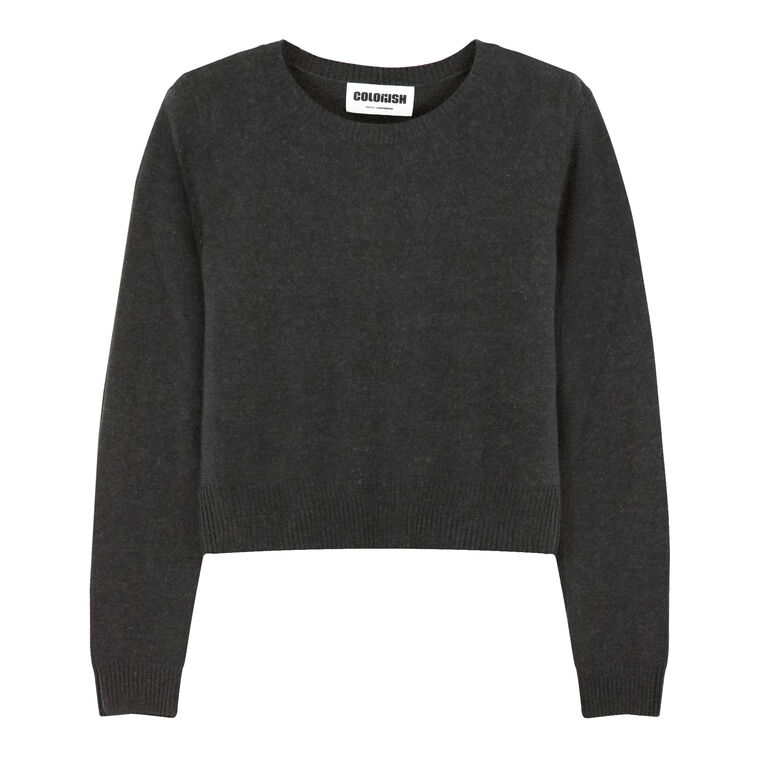 Womad Crew Neck Cashmere Sweater image number null