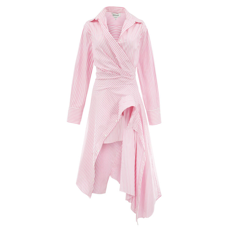 Cascade Shirt Dress image number null