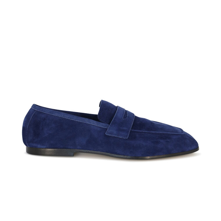 Essenziale Classic Suede Penny Loafers image number null