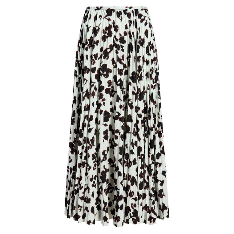 Runa Midi Skirt In Printed Soft Twill image number null