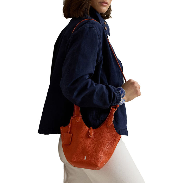 Polo Play Leather Small Tote And Crossbody image number null