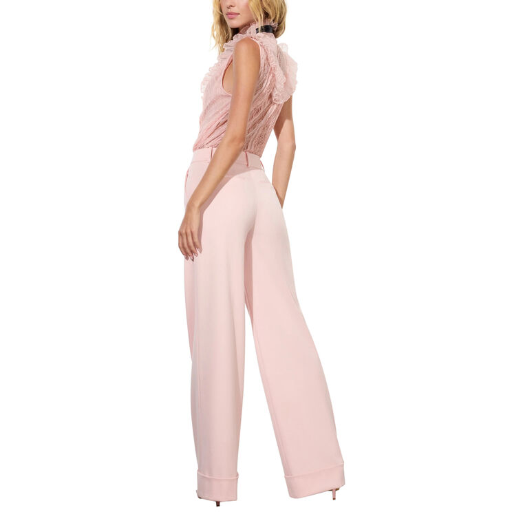 Tomasa High Rise Wide Leg Cuff Pant image number null