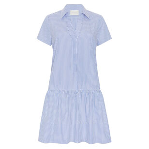 The Antibes Cap Sleeve Mini Dress