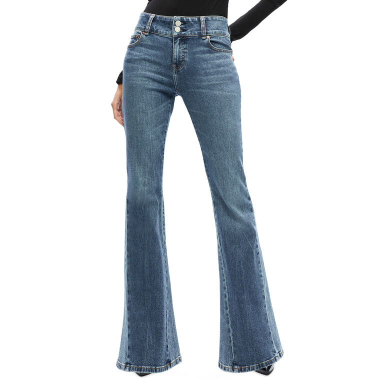 Stacey Godet Bell Flare Jean image number null