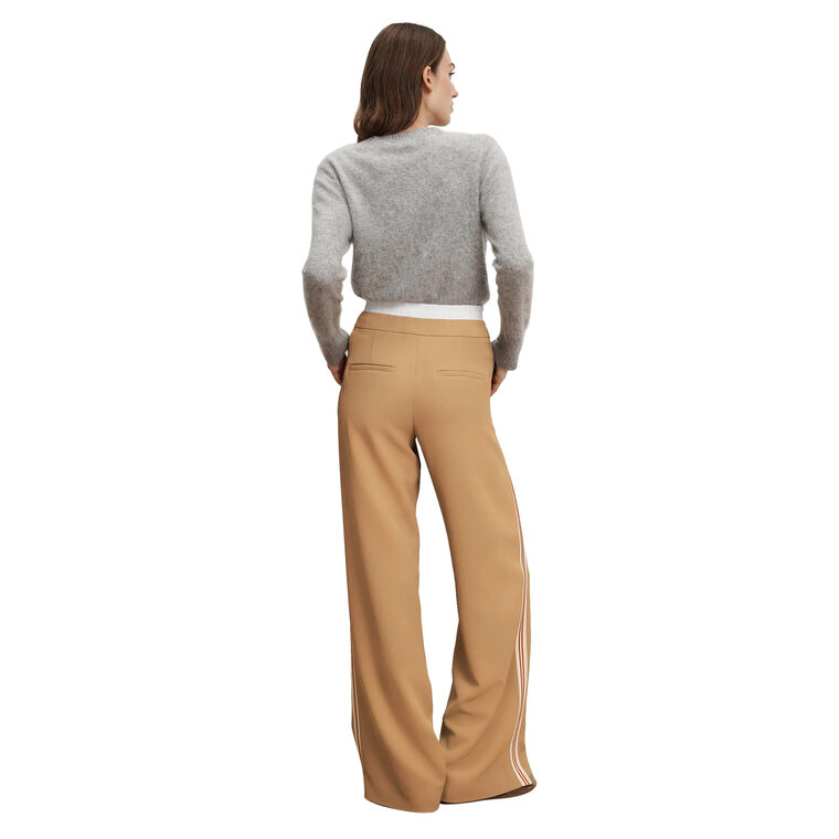Eugene High-Rise Wide-Leg Side Stripe Trouser image number null