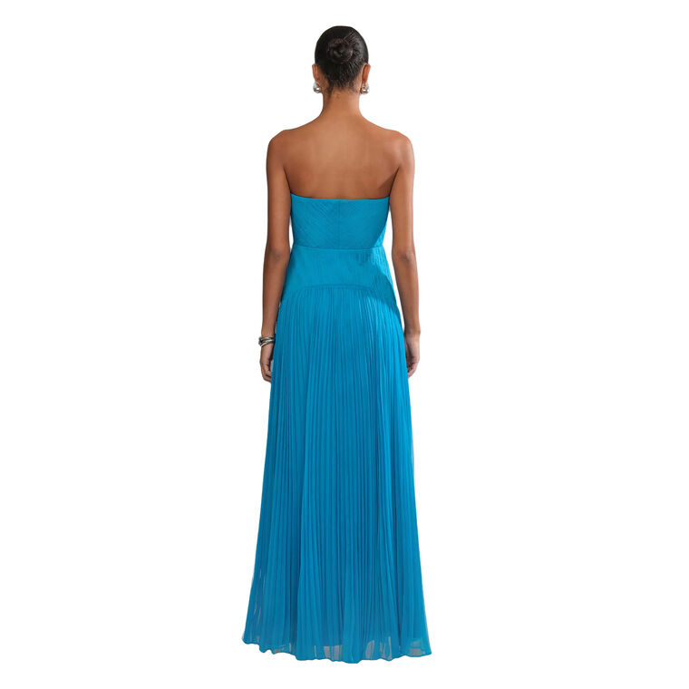 Fiora Pleated Dress Maxi Dress image number null