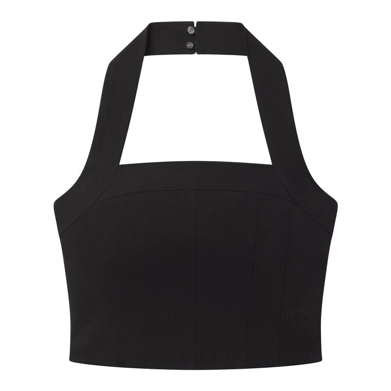 Lori Linen Halter Top image number null