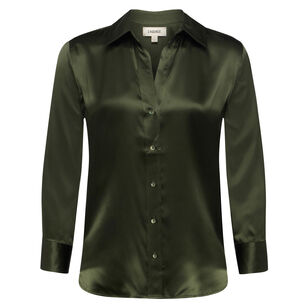 Dani 3/4 Sleeve Silk Blouse