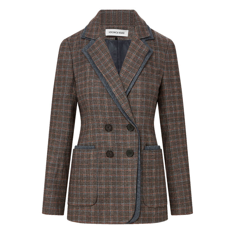 Hedi Plaid Dickey Jacket image number null