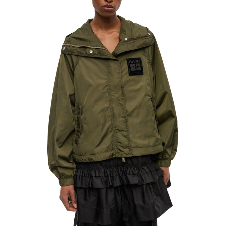 Flyweight Nylon Hooded Jacket image number null