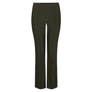 Niki Mid Rise Crop Flare Pant
