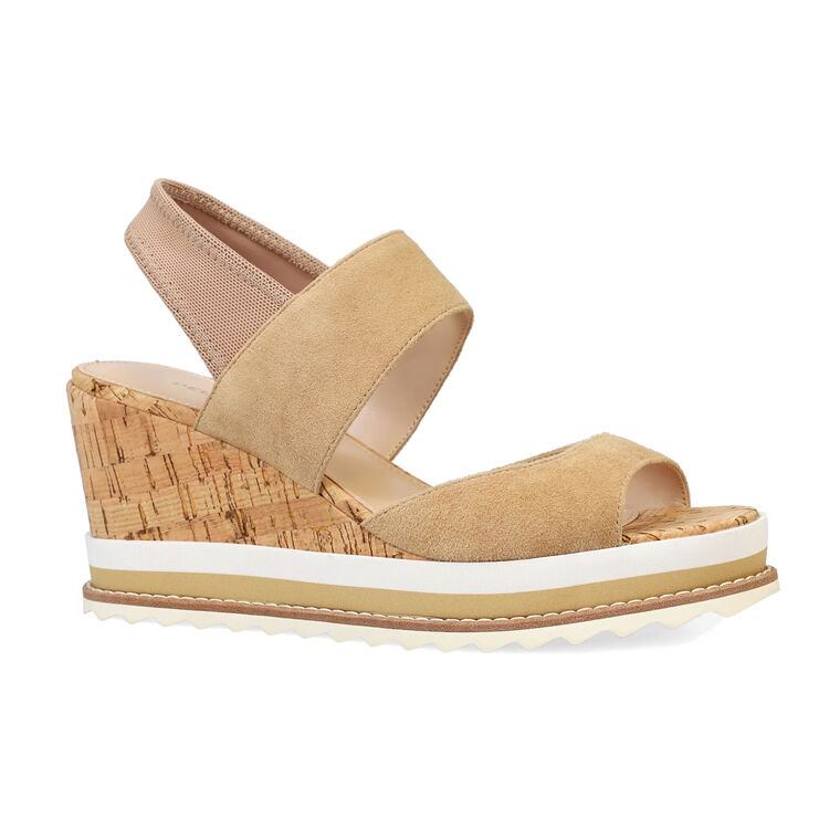 Winta Suede Mesh Wedge image number null