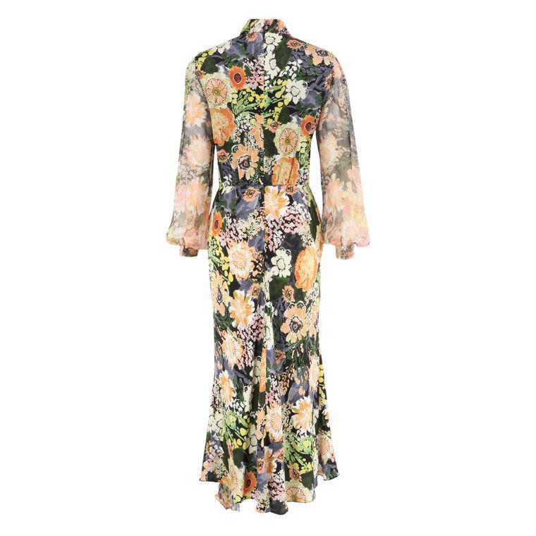Adaline Floral Midi Dress image number null