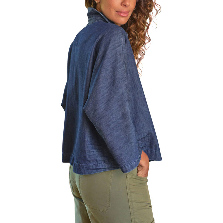 Gabi Denim Popover Shirt image number null