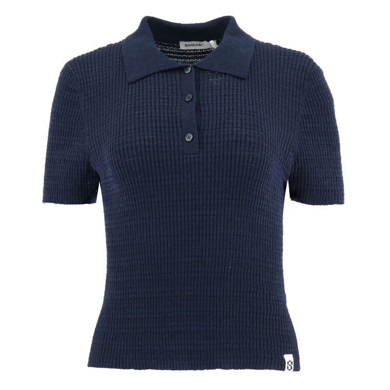 Averie Knit Polo image number null