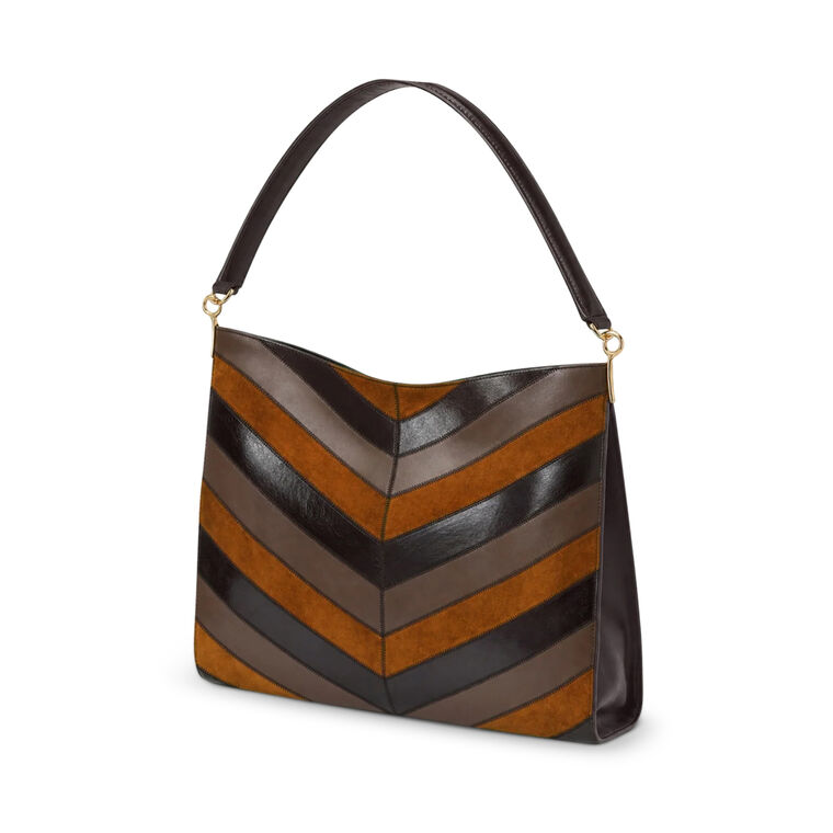 Chevron Vida Shoulder Bag image number null