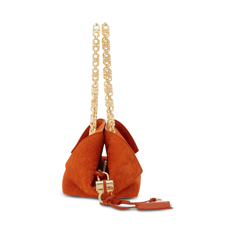 Gancini Chain Folded Shoulder Bag  image number null
