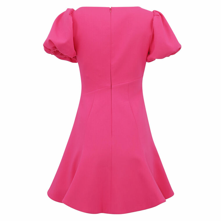 Andrea Puff-Sleeve Dress image number null