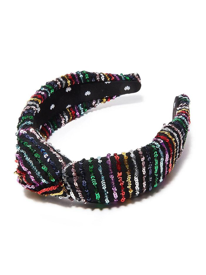 Sequin Knotted Headband image number null