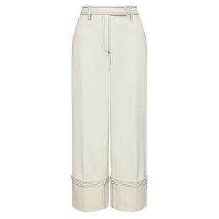Selvedge Denim Wide Leg Trouser