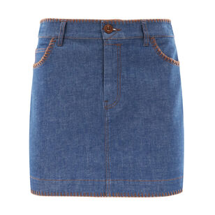 Ascension Denim Mini Skirt