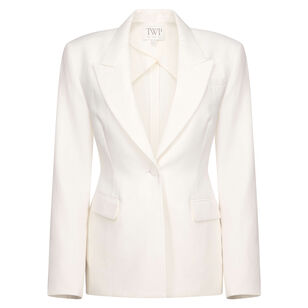 Sloped Fitted Blazer