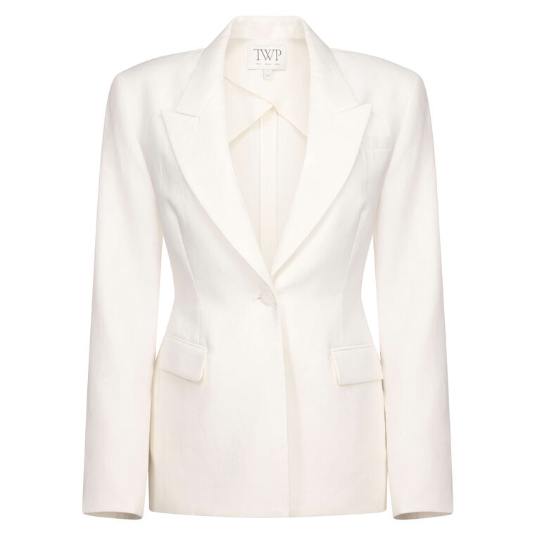 Sloped Fitted Blazer image number null