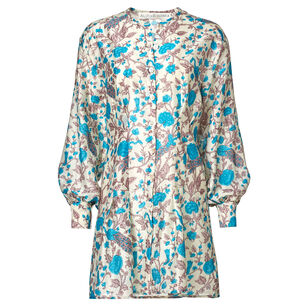 Quincy Peacock Plume Dress