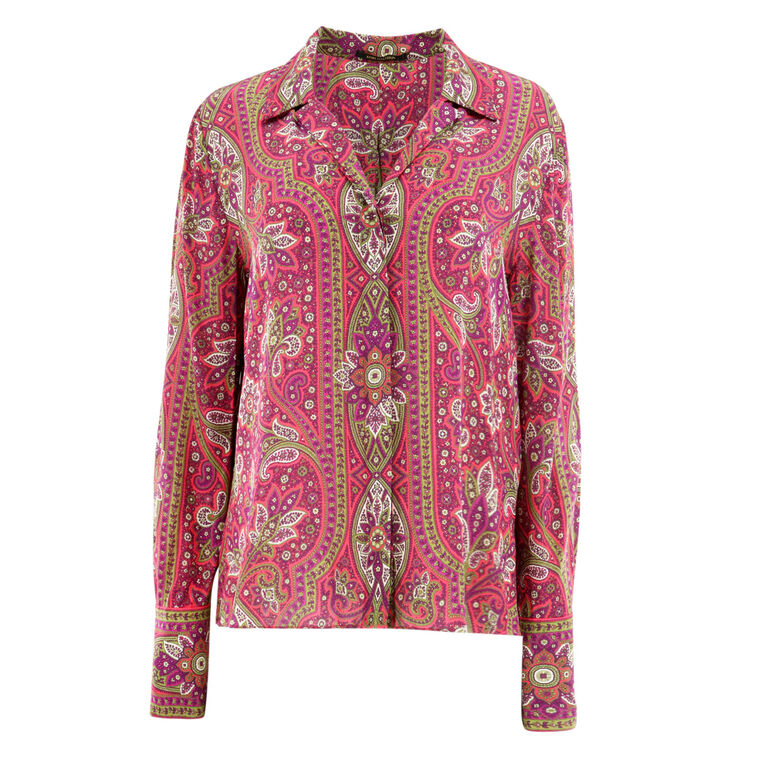 Sawyer Paisley Print Woven Shirt image number null