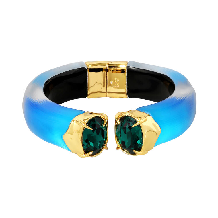 Bonbon Crystal Lucite Hinge Bracelet image number null